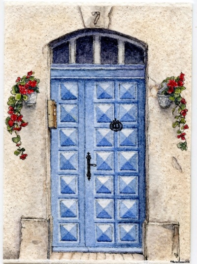 #47 - Blue Door, Saint-Rémy de Provence