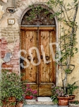 Buonconvento Door, Tuscany - SOLD
